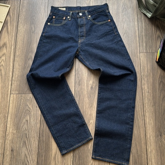 Levi’s 501 93  Men's Blue Jeans premium denim straight leg - Picture 14 of 15